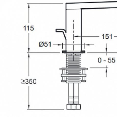 Jacob Delafon Composed E73050-ND-TT