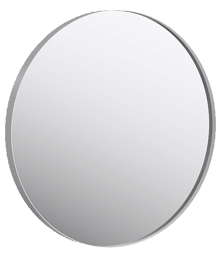 Зеркало круглое Aqwella RM 80 см, белый
