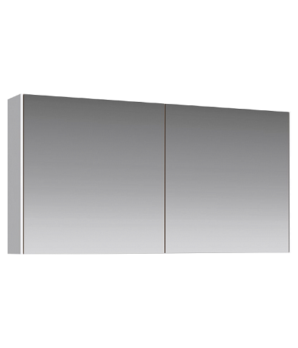 Зеркальный шкаф Aqwella Mobi 120 см, белый
