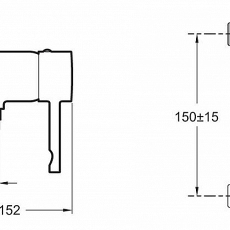 Jacob Delafon Cuff E45533-CP