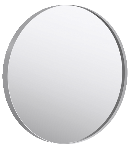 Зеркало круглое Aqwella RM 60 см, белый