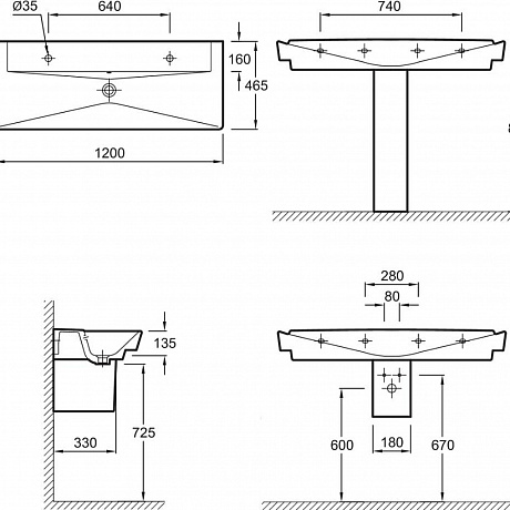 Jacob Delafon Reve E4824-00