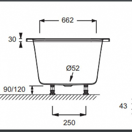 Jacob Delafon Capsule E6D123-00