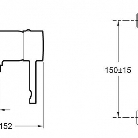 Jacob Delafon Cuff E45533-CP