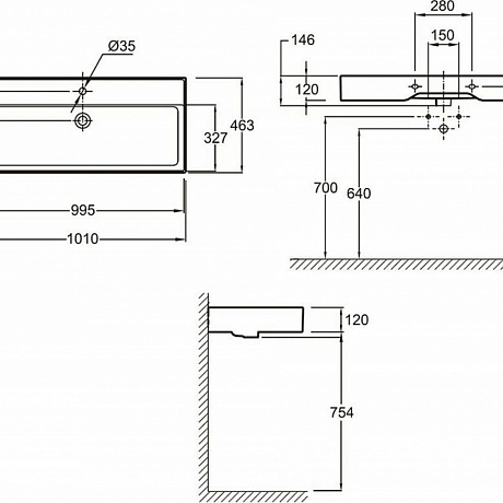 Jacob Delafon Vivienne EXBJ112-BCM