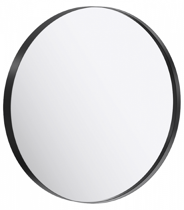 Зеркало круглое Aqwella RM 60 см, чёрный