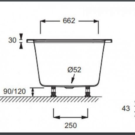 Jacob Delafon Capsule E6D123-00