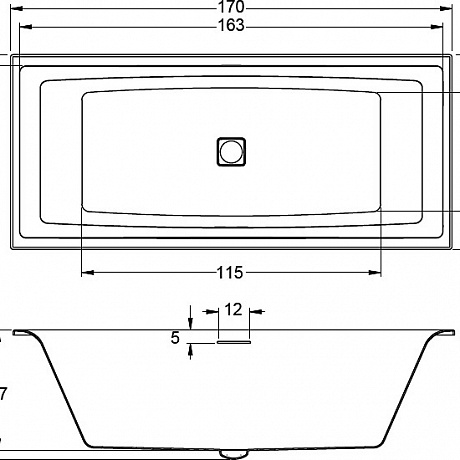 Riho Still Square Led Lr BR0200500K00132