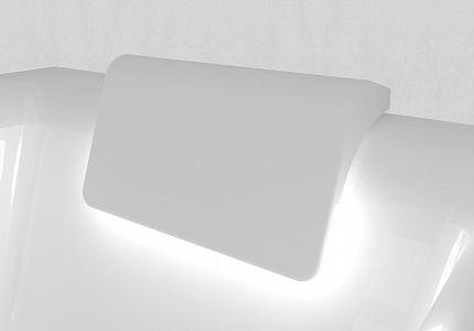 Акриловая ванна Riho Still Square Led 180x80 R