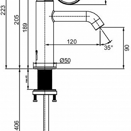 Jacob Delafon Vivienne E38682-LB3-2MB