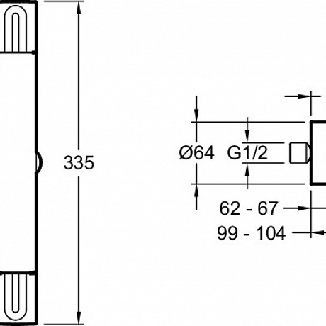 Jacob Delafon Metro E24395-CP