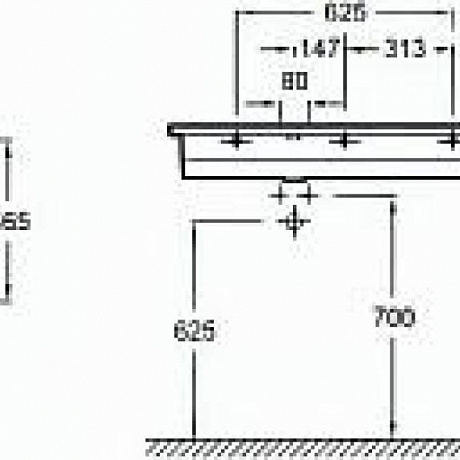 Jacob Delafon Vox XAC112K-Z-00