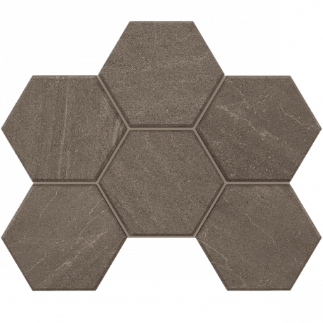 Estima Gabbro Mosaic/GB03_NR/25x28,5/Hexagon