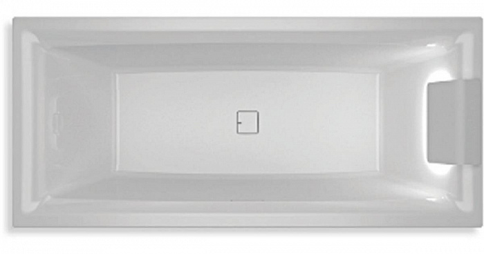 Акриловая ванна Riho Still Square Led 180x80 L
