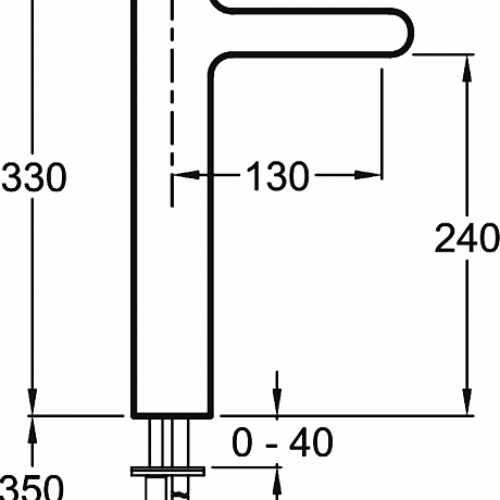 Jacob Delafon Singulier E10861-CP