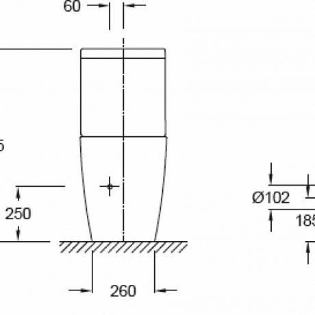 Jacob Delafon Soprano ETAK212-0