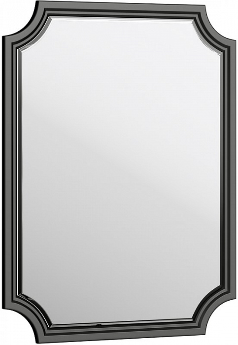 Зеркало Aqwella LaDonna 72 см, черный
