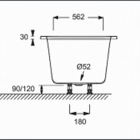 Jacob Delafon Capsule E6D122-00