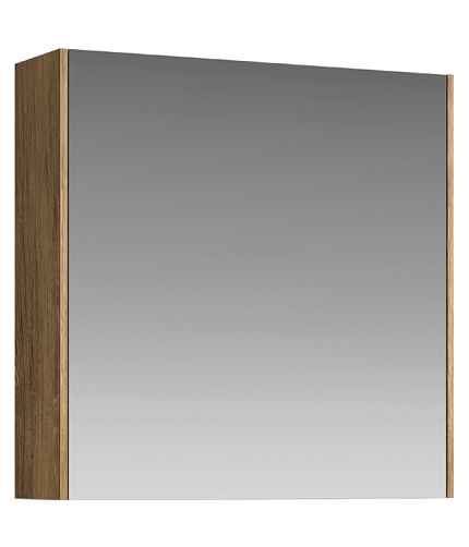 Зеркальный шкаф Aqwella Mobi 60 см, дуб балтийский
