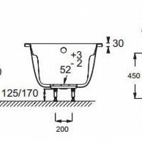 Jacob Delafon Odeon Up E6057RU-00