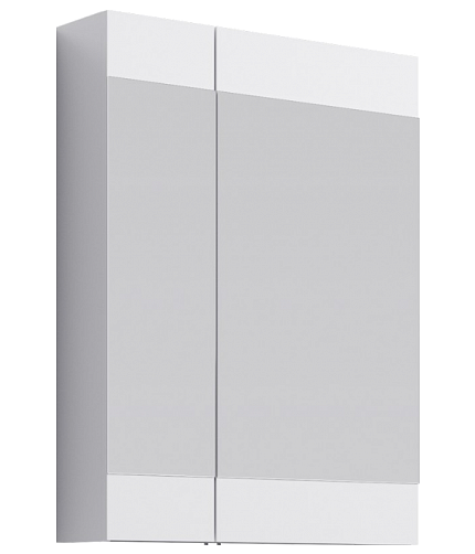 Зеркальный шкаф Aqwella Brig 60 см, белый