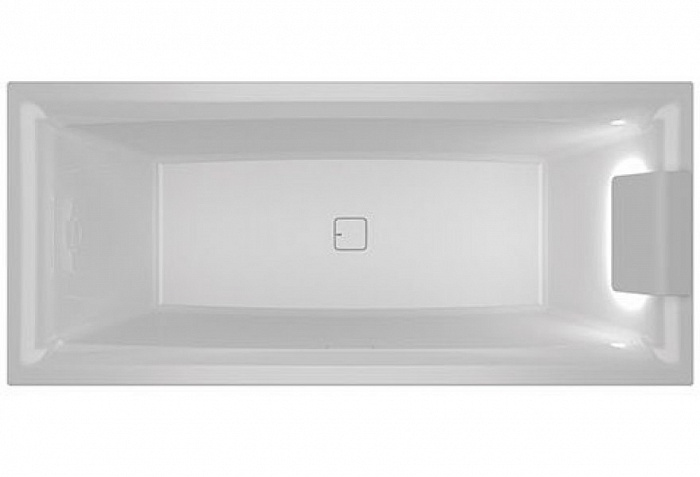 Акриловая ванна Riho Still Square Led 180x80 R