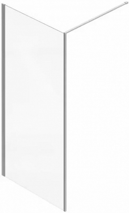 Душевая стенка Jacob Delafon Serenity 90 E14WK90-GA профиль хром, стекло прозрачное