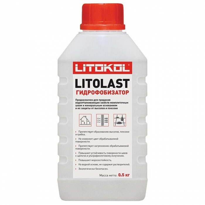 Водоотталкивающая пропитка Litokol LITOLAST, 500 г