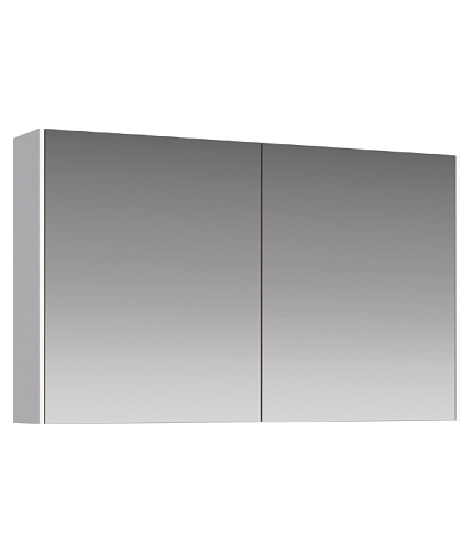 Зеркальный шкаф Aqwella Mobi 100 см, белый